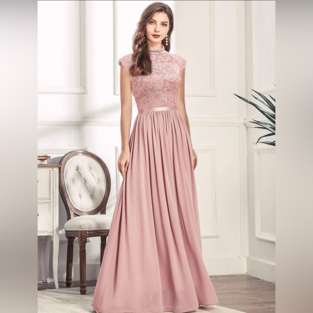 Baby Pink Miusol Bridesmaid dress Size Small NWT